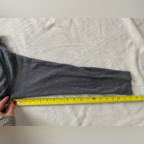 TAHARI 100% Linen Lightweight Gray Long Sleeve Cardigan Size L - Picture 10 of 10